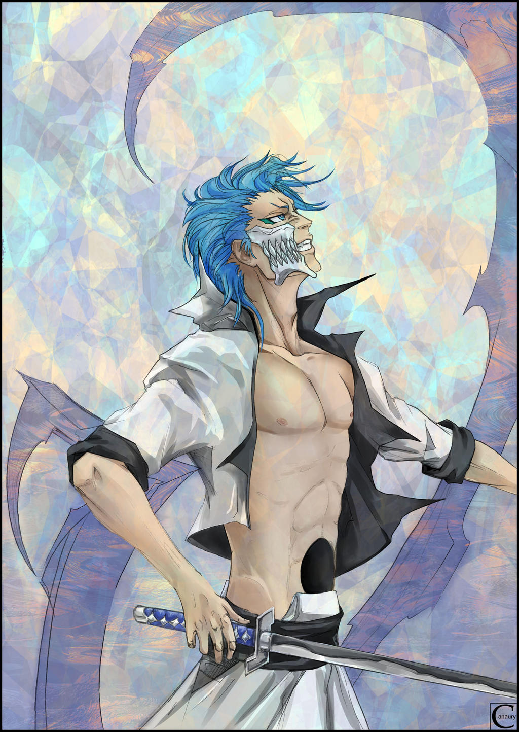 Grimmjow for Lan by canaury