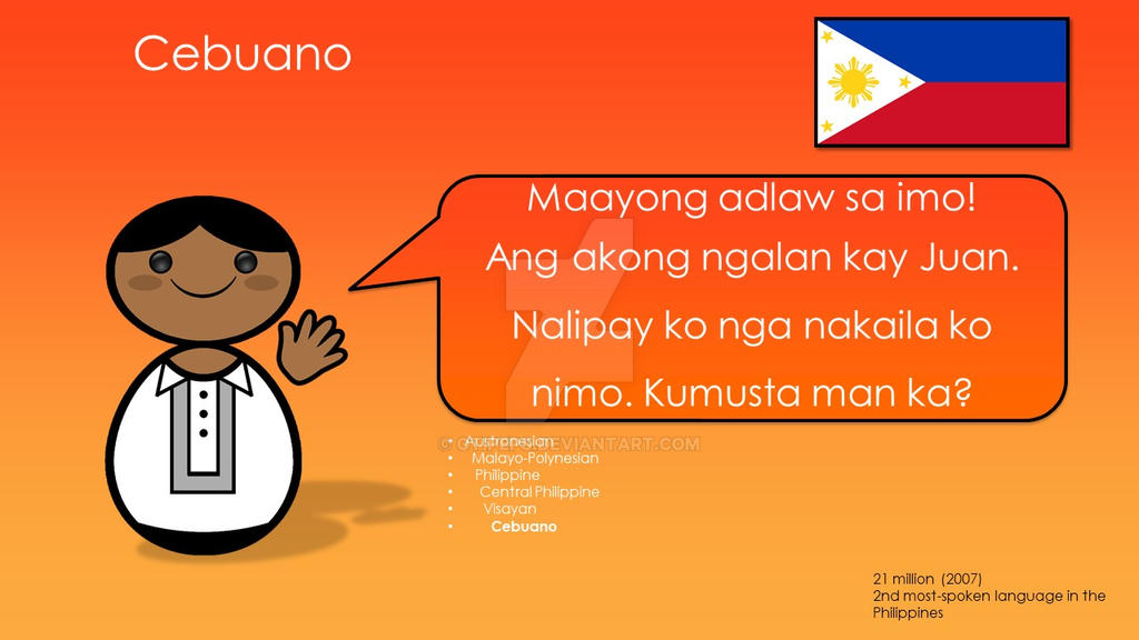 Language - Filipino - Cebuano by Otipeps on DeviantArt