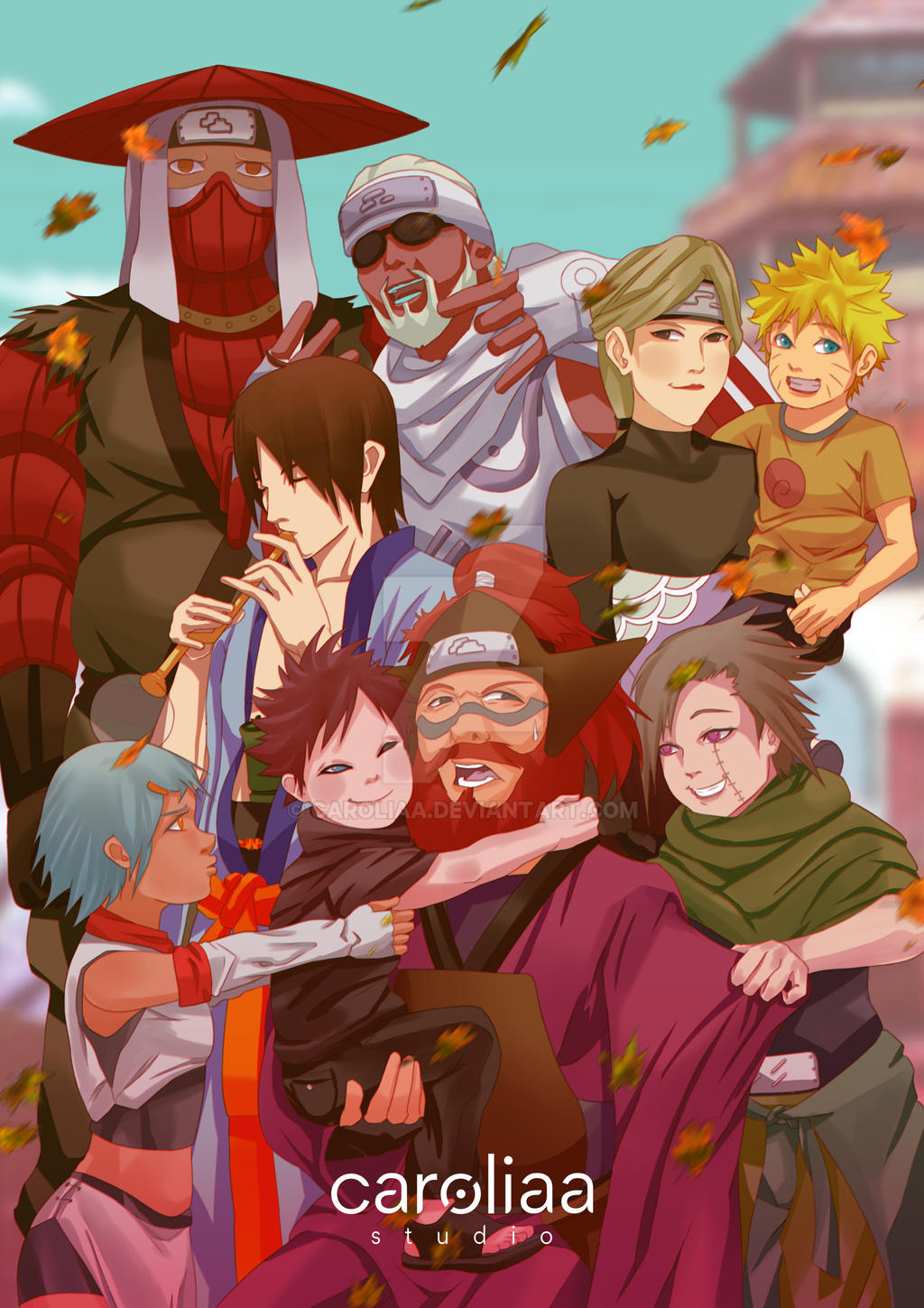 Commissioned All Jinchuriki S Fanfiction By Caroliaa On Deviantart