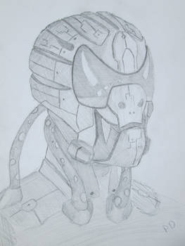 Exoskeleton/pilot helm