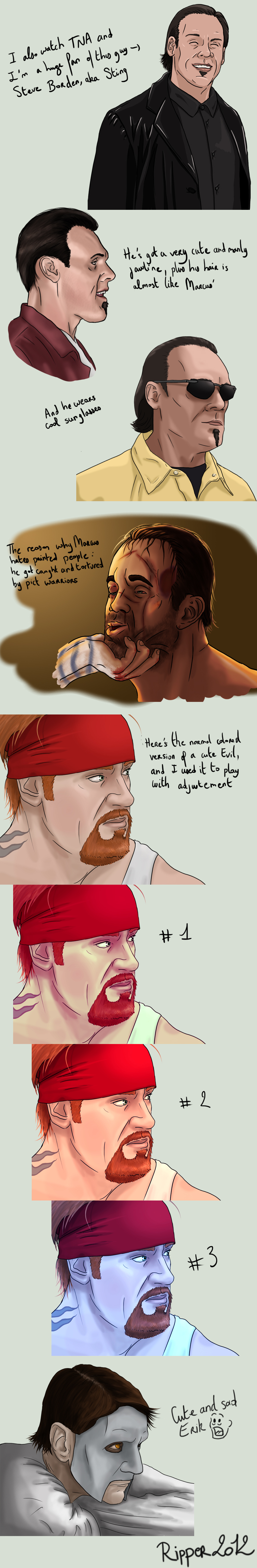 Sketchdump 2 - Erik, Taker, Marcus, Sting