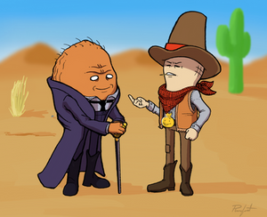 Mr. Walnut and Mr. Peanut Butter