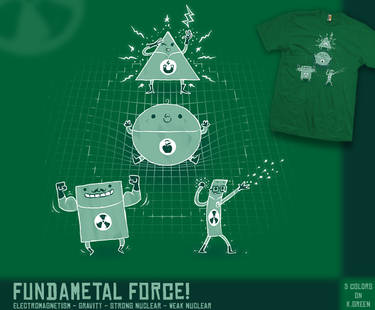 Fundamental Forces - tee