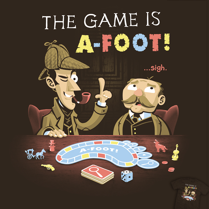 The Game Is A-foot - tee