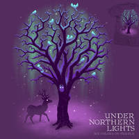 Under Northern Lights - tee