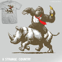 A Strange Country - tee