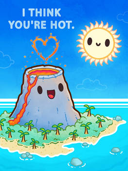 Hot Stuff - valentine card