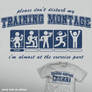 Training Montage - tee