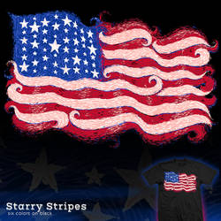 Starry Stripes - tee