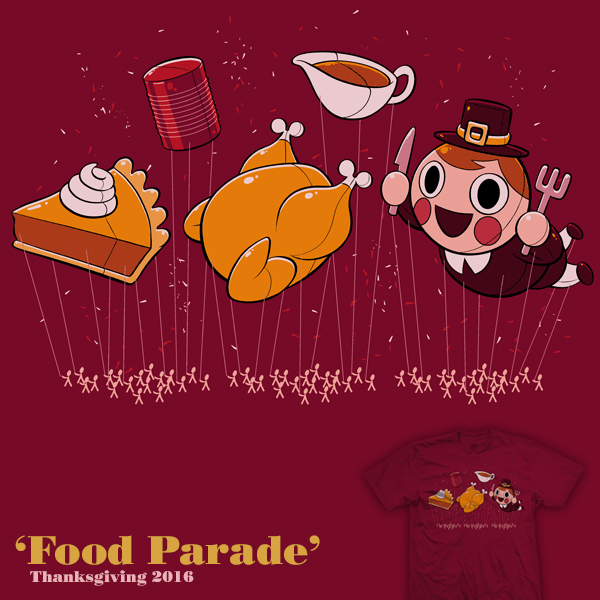 Food Parade - tee