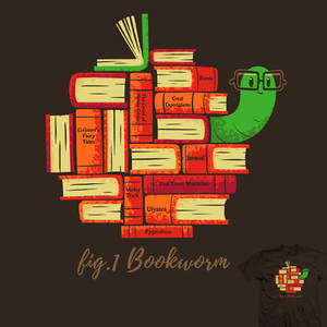 Bookworm - tee