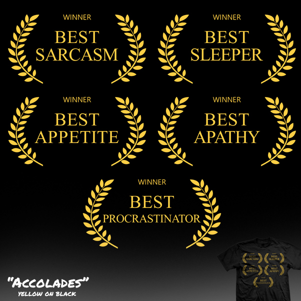 Accolades - tee