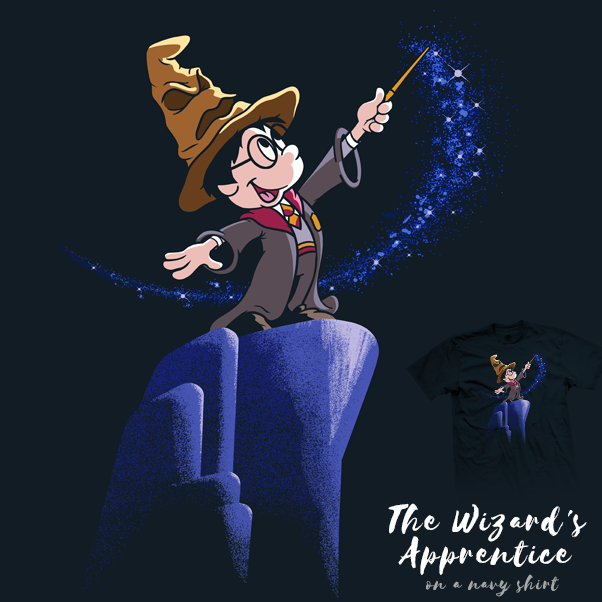 The Wizard's Apprentice - tee