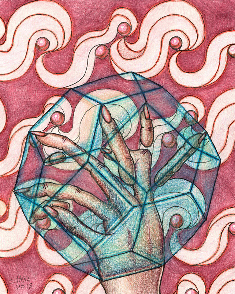 Geometry Handwork A Hand In Geometry by starr on DeviantArt