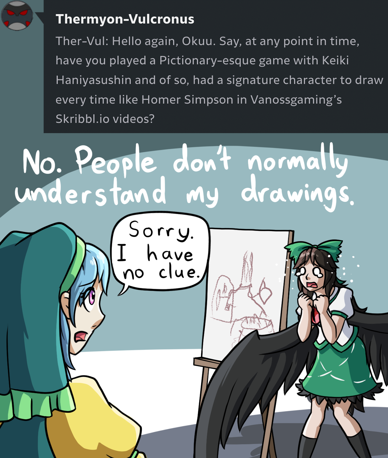 Dnd Pictionary Pictionary? by AskUtsuhoReiuji on DeviantArt