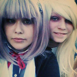 alice cosplay and chiaki cosplay