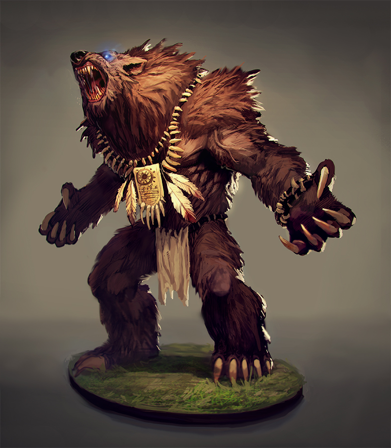 Werebear by Grzegorzpedrycz on DeviantArt