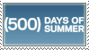 500 Days of Summer stamp by 5-3-10-4