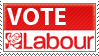 Vote Labour stamp