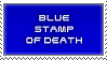 Blue Stamp of Death by 5-3-10-4