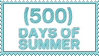 500 Days of Summer stamp 2