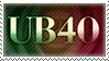 UB40 stamp by 5-3-10-4