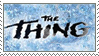 Stamp emblazoned with the text The Thing.