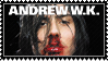 Andrew WK stamp by 5-3-10-4