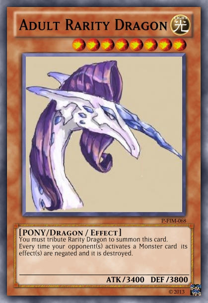 Adult Rarity Dragon 067 by Animanster on DeviantArt