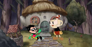 Cuphead confronted ttg robin