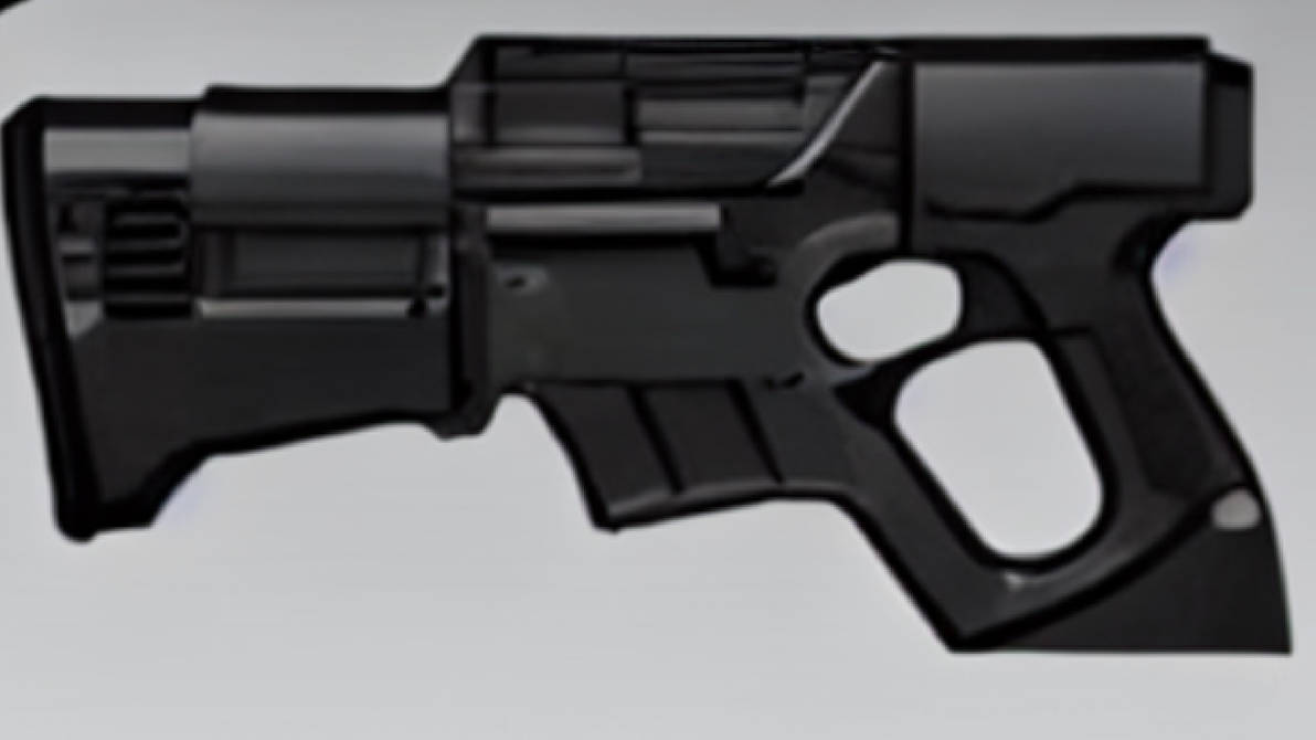 Bull Up Revolver .45-70 Govt Bullpup Revolver Basic Issue Suppresse by NO-MANS-LAND ...
