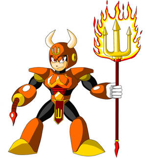 Mega Man F - Devil Man (Proper final art)