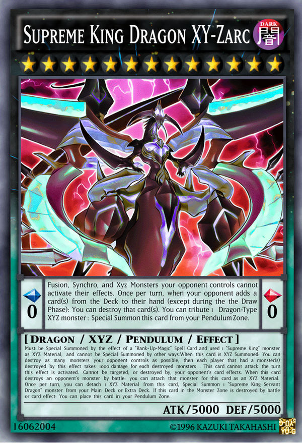 yugioh supreme dragon king zarc deck Yu-Gi-Oh! Episode Decks: Z-ARC's Supreme King Deck