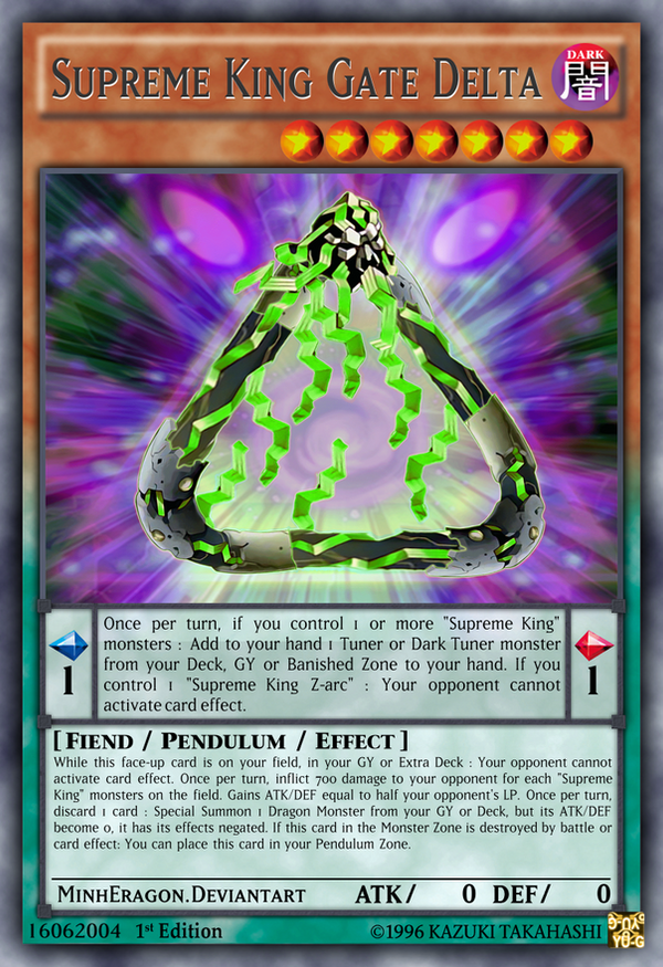 Delta Rune Card King Supreme King Gate Delta by minheragon on DeviantArt