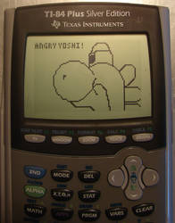 Calculator Yoshi by shadowyoshigamernerd