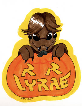 R. R. Lyrae Halloween Badge