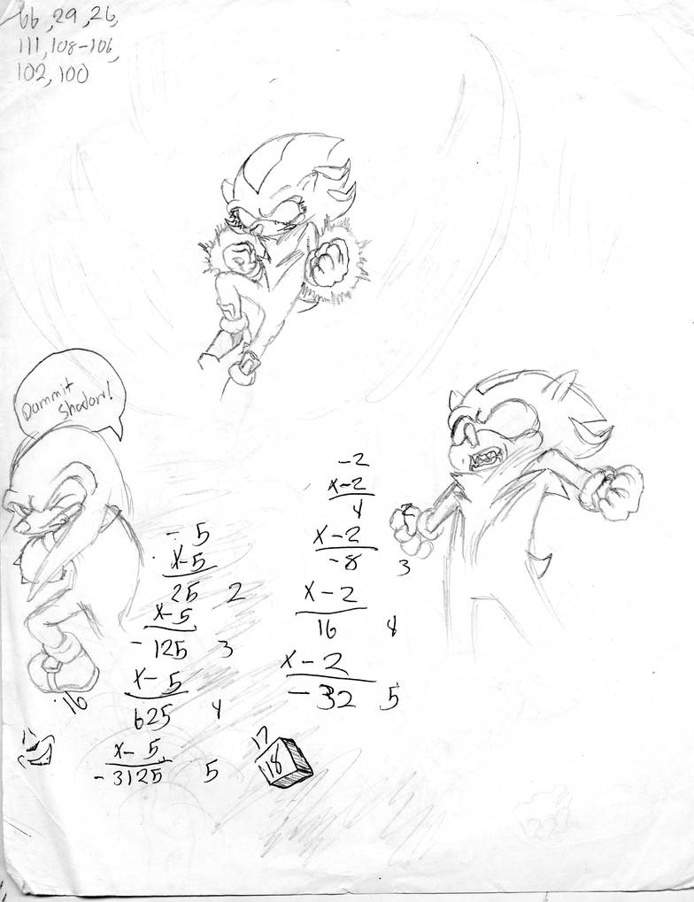 'Shadow: Rage' Doodle by KNADIO on DeviantArt