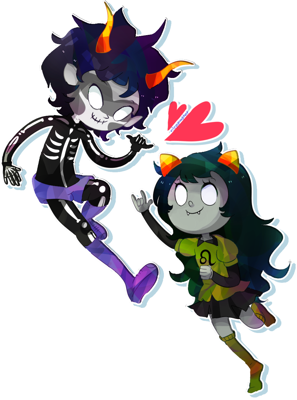 catty dames and juggalo boyfriends