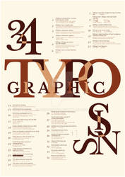 Typo-poster