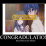 Clannad Motivational- Congrats