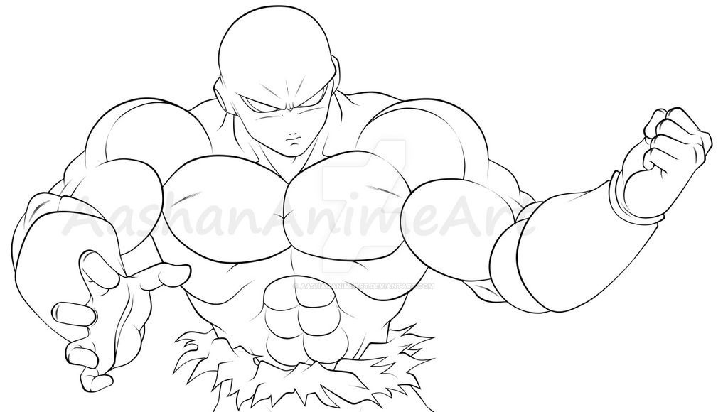Jiren Line Art By AashanAnimeArt On DeviantArt jiren-line-art-by-aashananimeart-on-deviantart