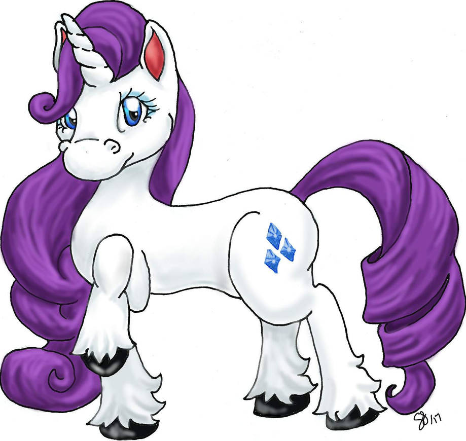 MLP Rarity by Nerdward on DeviantArt