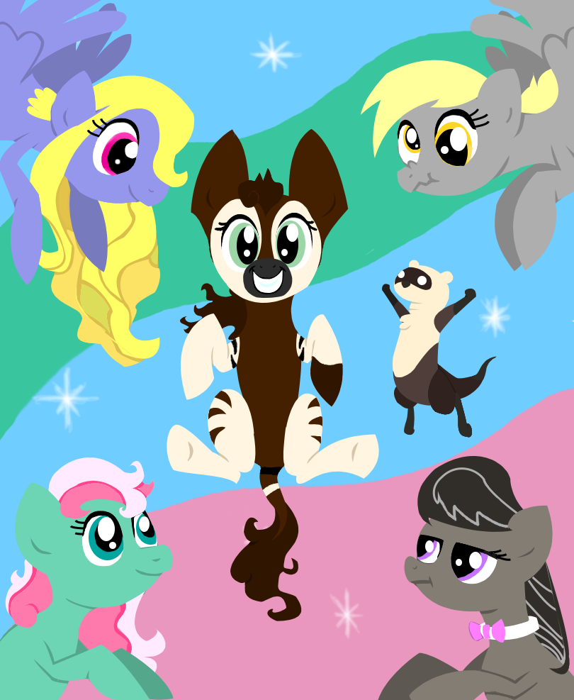 Me fav poni and Tafanji - Nook Color/Tablet wlppr