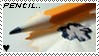 Pencil stamp by Calweena