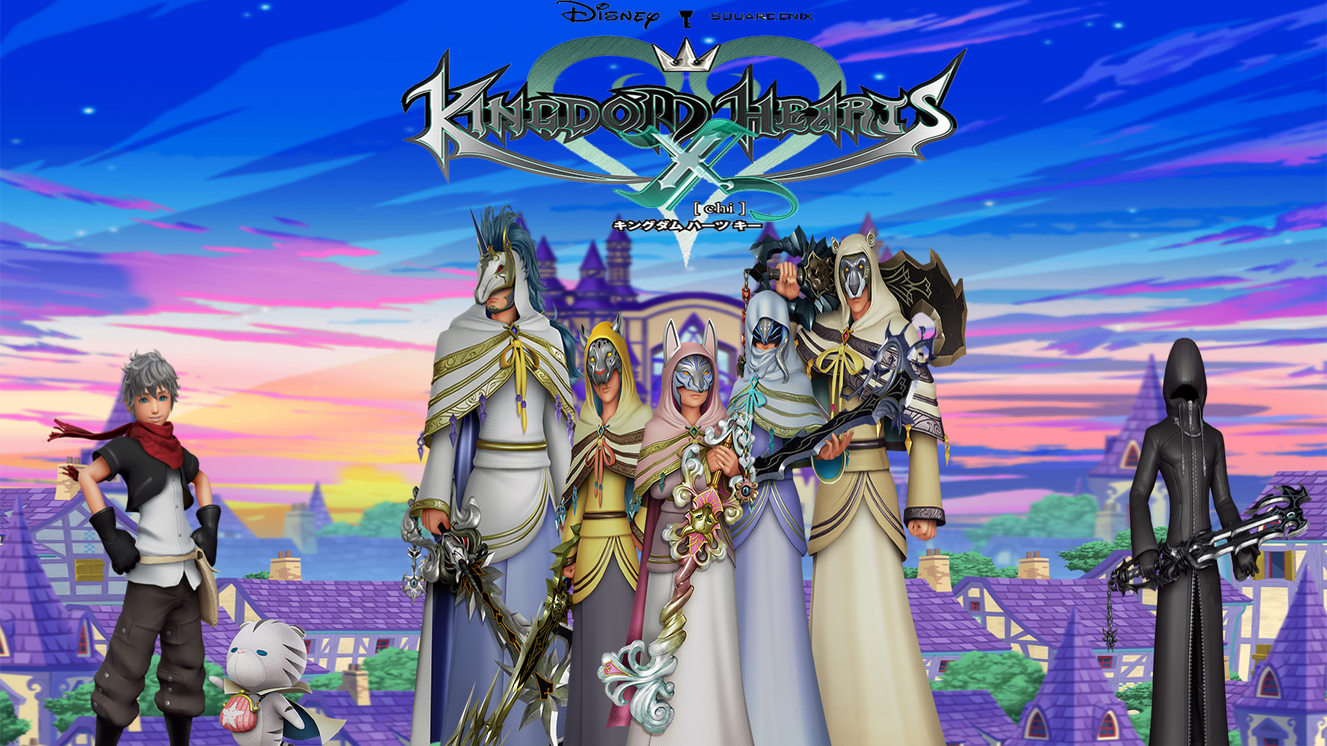 Kingdom Hearts X Chi Wallpaper By Thekingblader995 On Deviantart