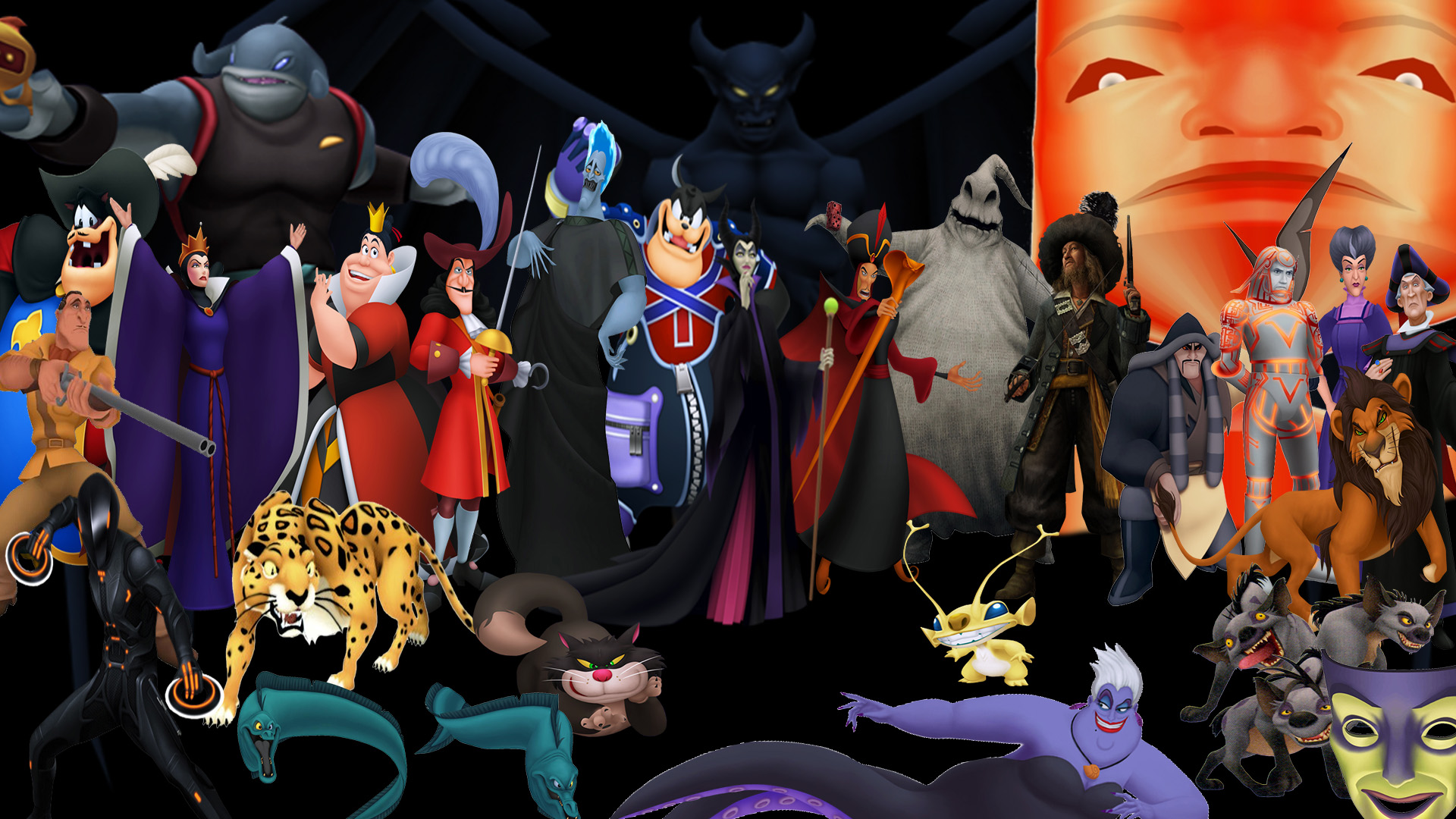 Kingdom Hearts Disney Villians by The Dark Mamba 995 on DeviantArt. 