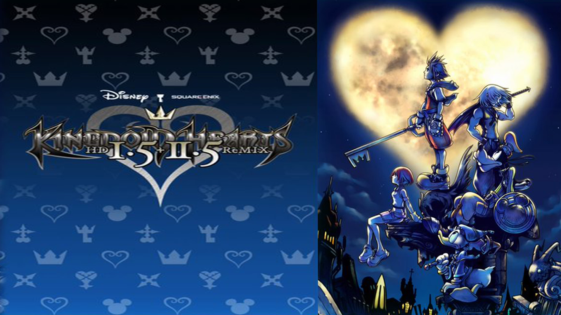 kingdom hearts final mix wallpaper