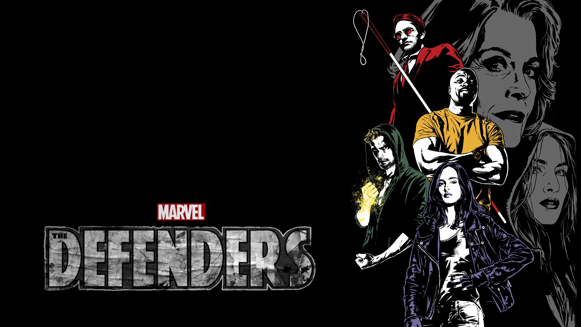 Marvel's The Defenders wallpaper by Thekingblader995 on DeviantArt Marvel's The Defenders wallpaper by Thekingblader995 on DeviantArt
