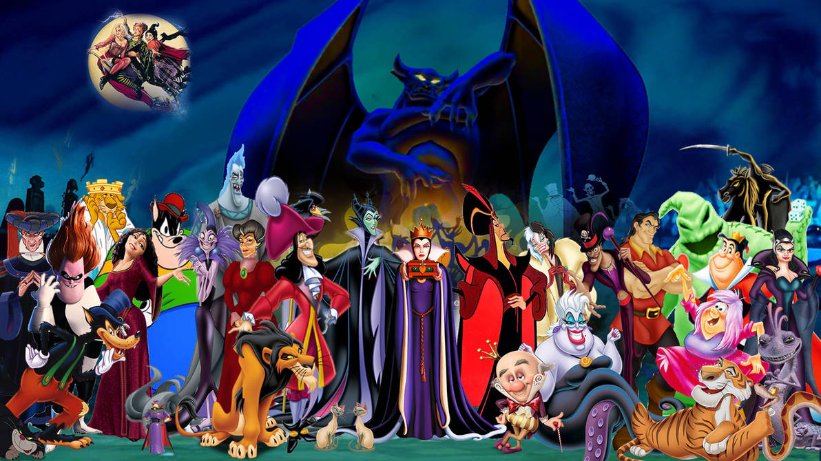 Disney Villains Wallpaper By Thekingblader995 On DeviantArt disney-villains-wallpaper-by-thekingblader995-on-deviantart