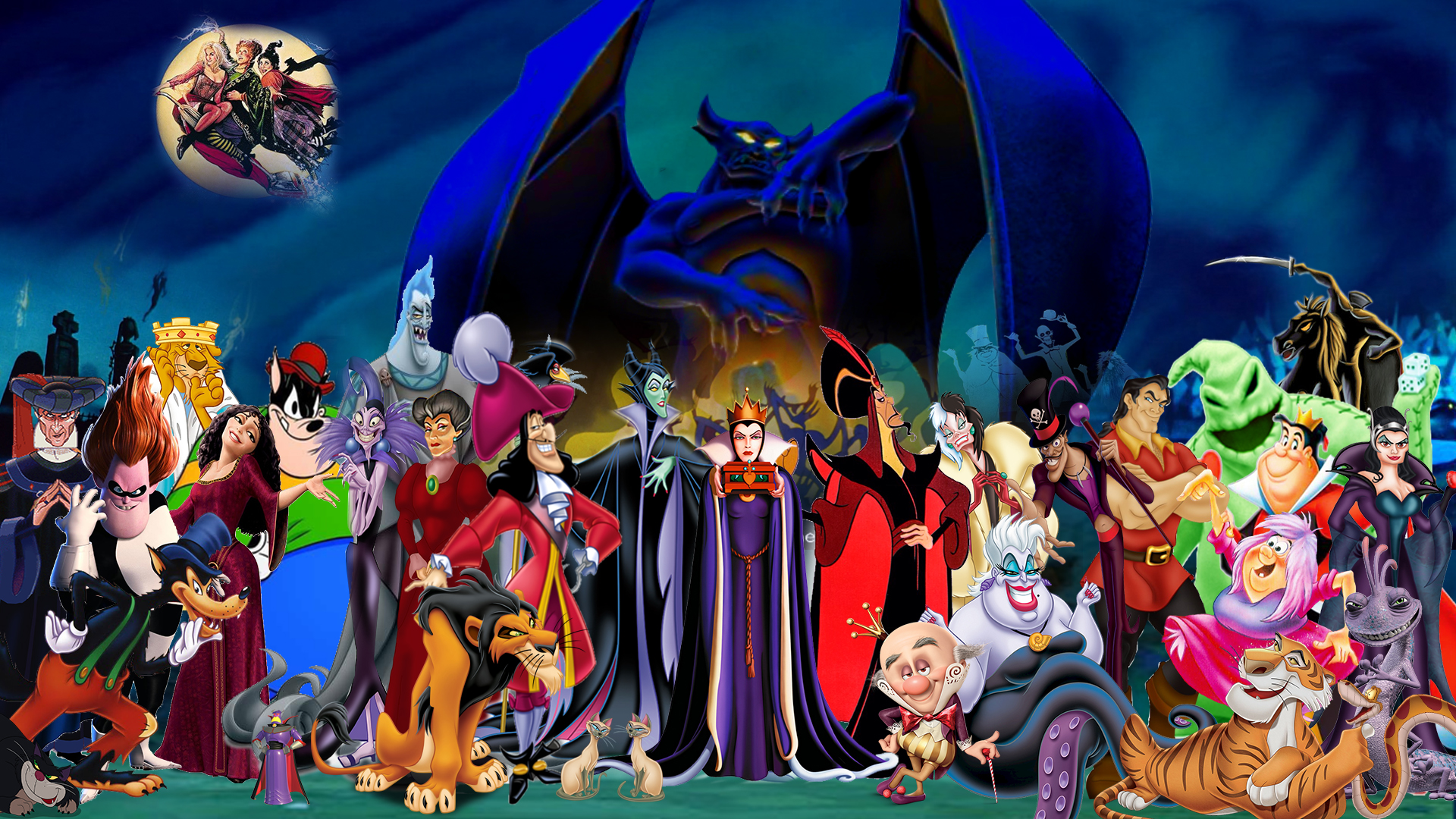 Disney Villains Wallpaper